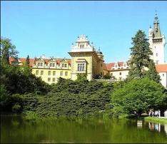 Park von Schloss Průhonice